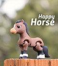 Horse 3D Printed Keychain – Fun Fidget Keyring for Kids, Students & Gifts