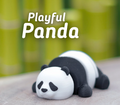 Panda 3D Printed Keychain – Fun Fidget Keyring for Kids, Students & Gifts
